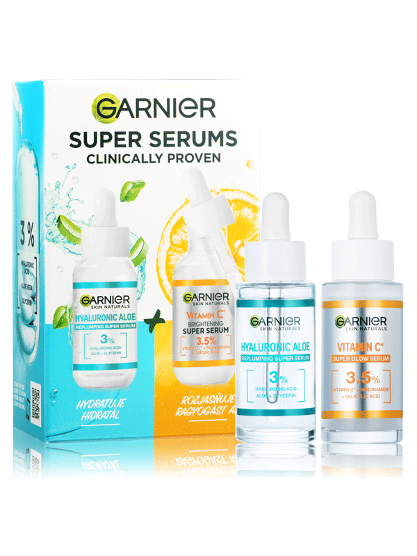 Serum Vitamin C Hyaluronic Aloe Duopack